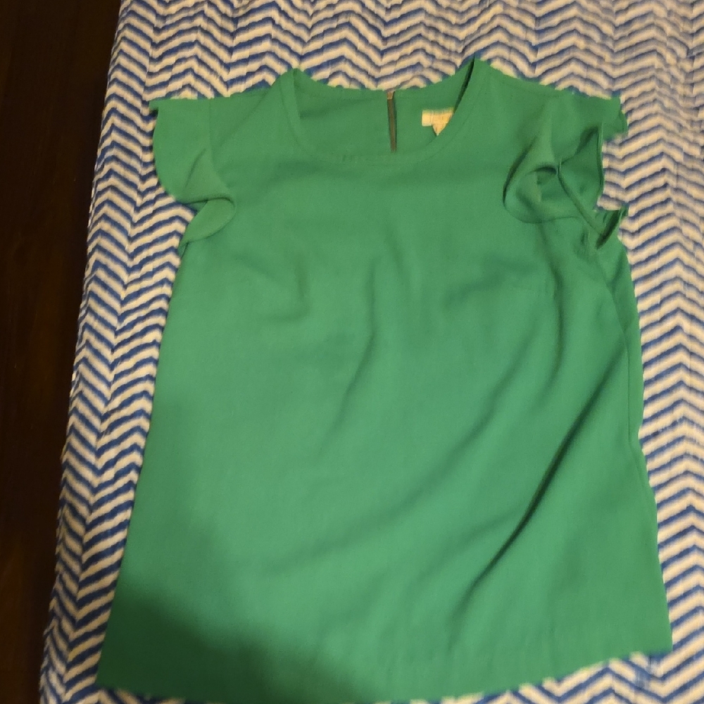 J. Crew Kids Green Blouse